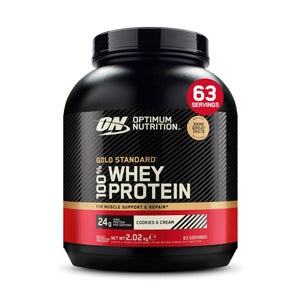 Gold Standard 100% Whey Protein Cookies & Cream / 2 kg kaufen -  Optimum Nutrition Whey Proteinpulver  - Fitness Onlineshop