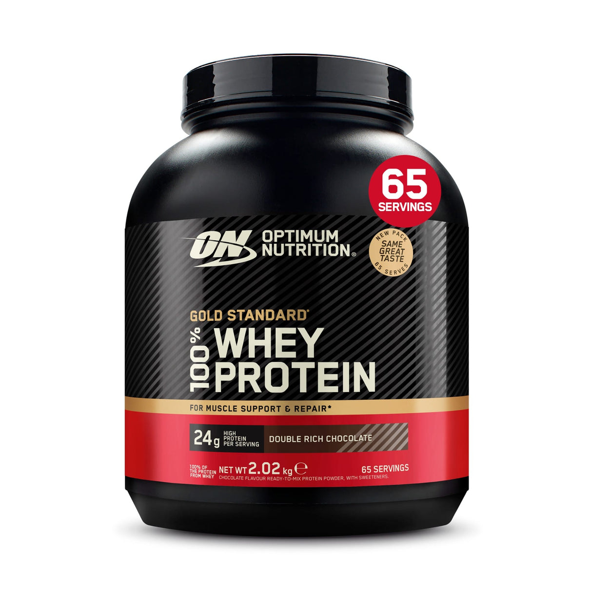 Gold Standard 100% Whey Protein Double Rich Chocolate / 2 kg kaufen -  Optimum Nutrition Whey Proteinpulver  - Fitness Onlineshop