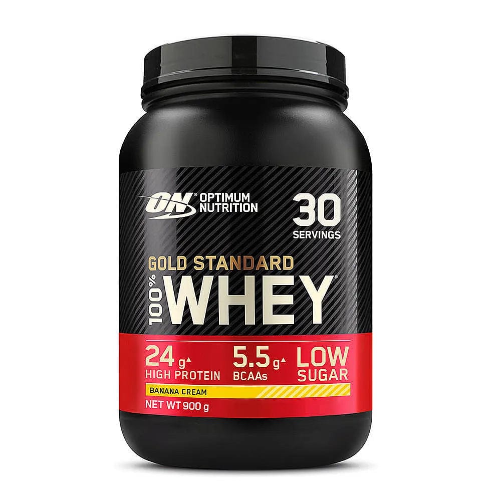 Optimum Nutrition Gold Standard 100% Whey Protein Banana 900 g kaufen bei HighPowered.ch
