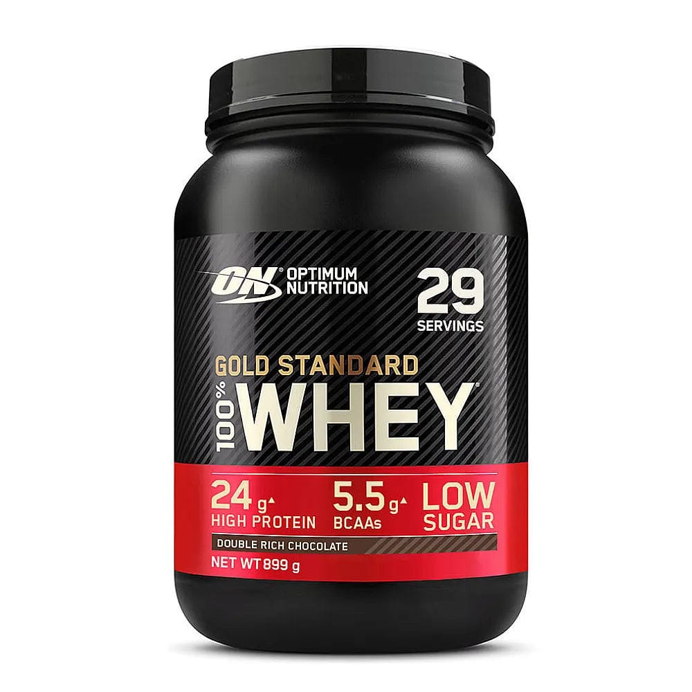 Optimum Nutrition Gold Standard 100% Whey Protein Double Rich Chocolate 899 g kaufen bei HighPowered.ch