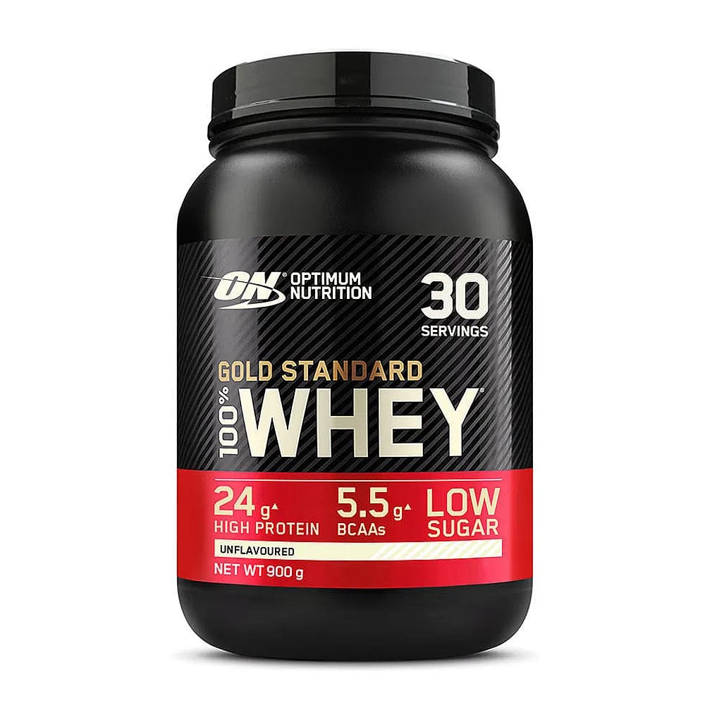 Optimum Nutrition Gold Standard 100% Whey Protein Unflavoured 900 g kaufen bei HighPowered.ch
