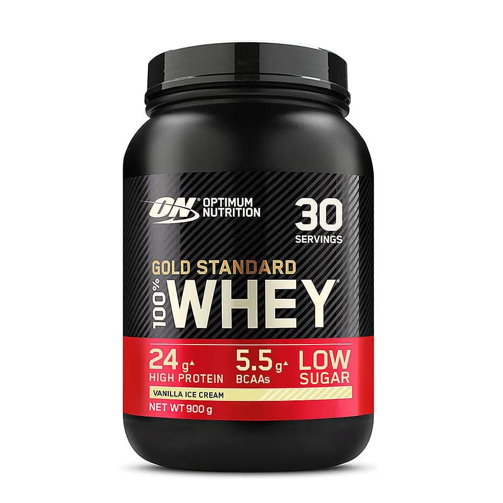 Optimum Nutrition Gold Standard 100% Whey Protein Vanilla Ice Cream 900 g kaufen bei HighPowered.ch