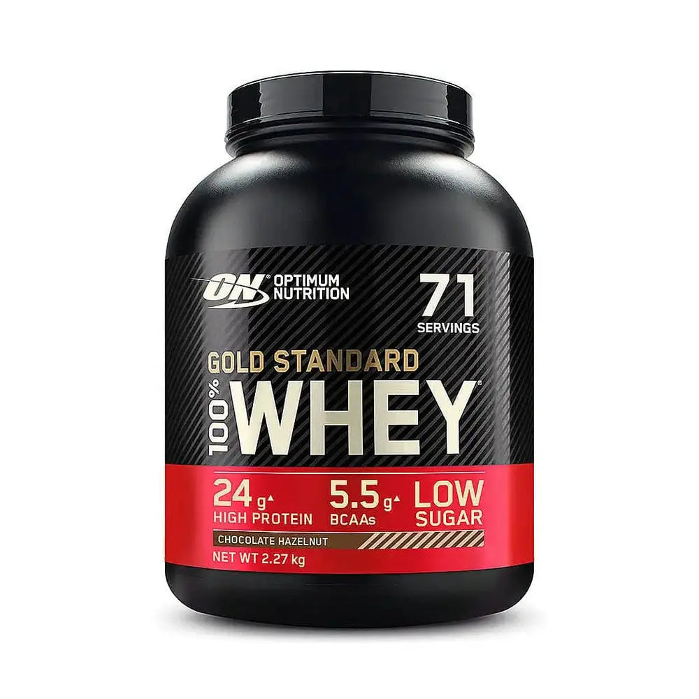 Optimum Nutrition Gold Standard 100% Whey Protein Chocolate Hazelnut 2.27 kg kaufen bei HighPowered.ch