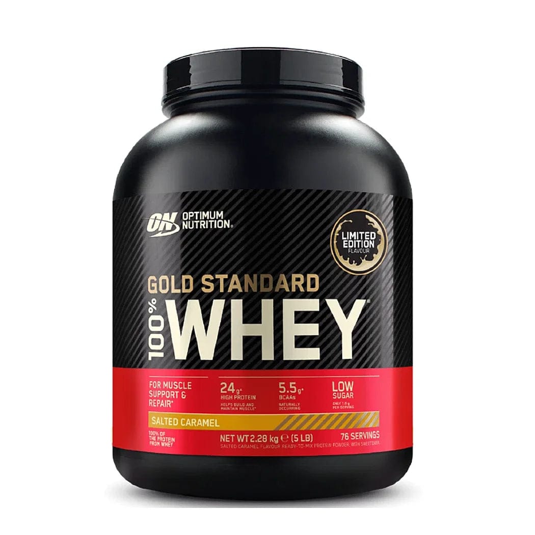 Optimum Nutrition Gold Standard 100% Whey Protein Salted Caramel 2.28 kg kaufen bei HighPowered.ch