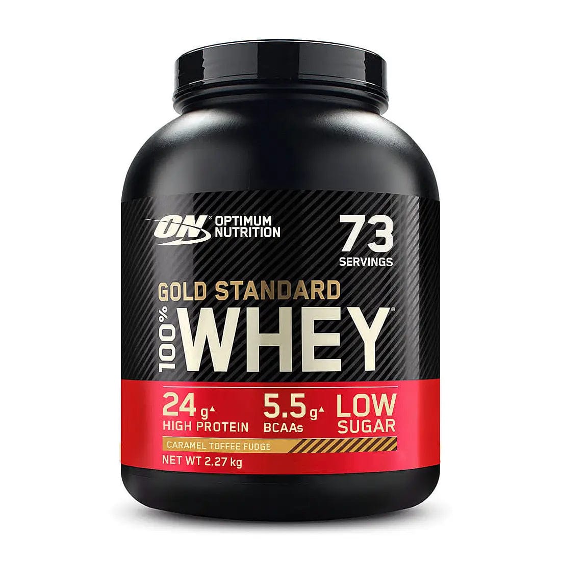 Optimum Nutrition Gold Standard 100% Whey Protein Caramel Toffee Fudge 2.27 kg kaufen bei HighPowered.ch