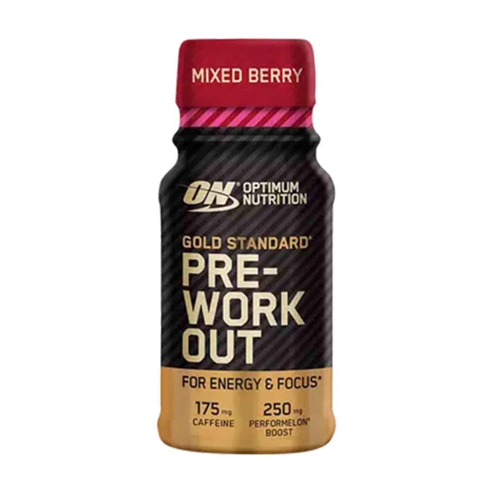 Optimum Nutrition Gold Standard Pre-Workout Energy Shot 60 ml Mixed Berry kaufen bei HighPowered.ch