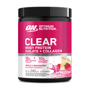 Optimum Nutrition Clear + Collagen (240 g) Apple & Raspberry kaufen -  Optimum Nutrition Kollagen  - Fitness Onlineshop