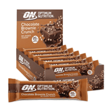 Optimum Nutrition Crunch Bar 10 x 65 g / Choc Brownie kaufen -  Optimum Nutrition Proteinriegel  - Fitness Onlineshop