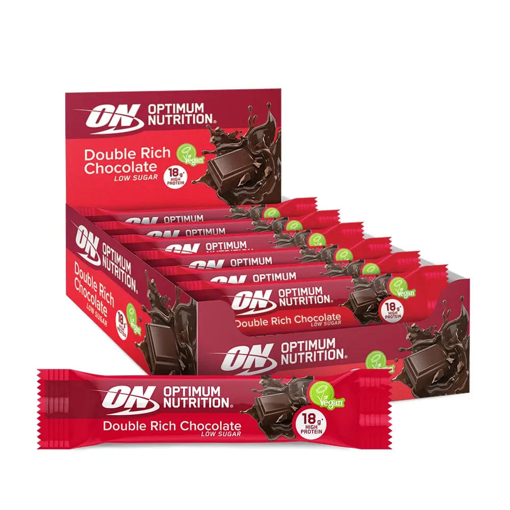 Optimum Nutrition Optimum Nutrition Plant Protein Bar 12 x 60 g Double Rich Chocolate kaufen bei HighPowered.ch