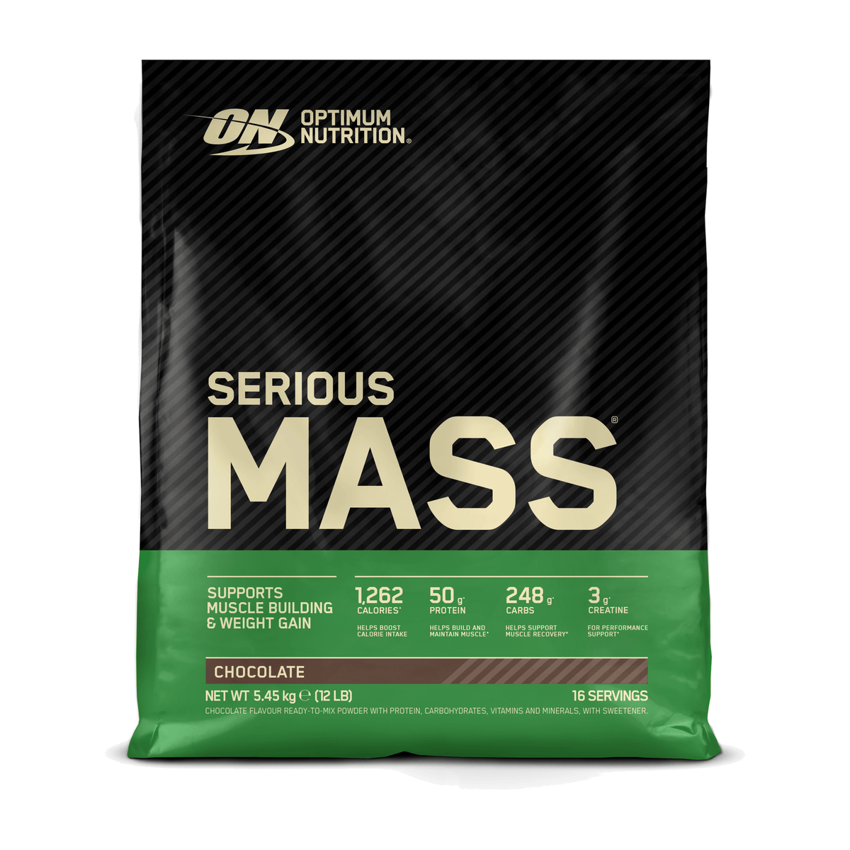Optimum Nutrition Serious Mass 5.45 kg / Chocolate kaufen -  Optimum Nutrition Weightgainer  - Fitness Onlineshop