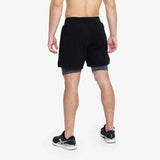 Acheter le short de compression PicSil 2-en-1 pour homme 0.1 (short de compression) noir sur HighPowered.ch
