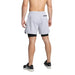 PicSil 2-in-1 Compression Shorts Man 0.1 (Kurze Kompressionshose) Perlgrau kaufen bei HighPowered.ch