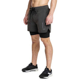 Acheter le short de compression PicSil 2-en-1 pour homme 0.1 (short de compression) vert olive sur HighPowered.ch