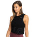 PicSil Ärmelloses Damen Crop Top (Core 0.2) Schwarz kaufen bei HighPowered.ch
