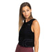 PicSil Ärmelloses Damen Crop Top (Core 0.2) Schwarz kaufen bei HighPowered.ch