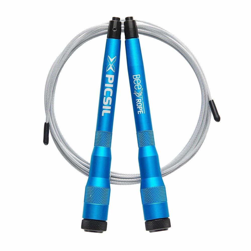 PicSil Bee Rope (Trainingsspringseil mit handverstellbarem Kabelsystem) Blau kaufen bei HighPowered.ch