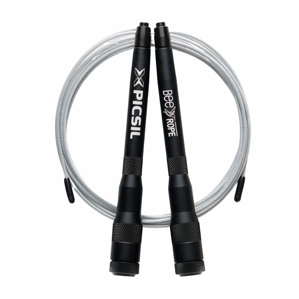 PicSil Bee Rope (Trainingsspringseil mit handverstellbarem Kabelsystem) Schwarz kaufen bei HighPowered.ch