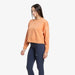 Damen Jersey Stretch Crop Sweatshirt kaufen -  PicSil Oberteile Damen  - Fitness Onlineshop