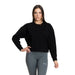 Damen Jersey Stretch Crop Sweatshirt Schwarz / S kaufen -  PicSil Oberteile Damen  - Fitness Onlineshop