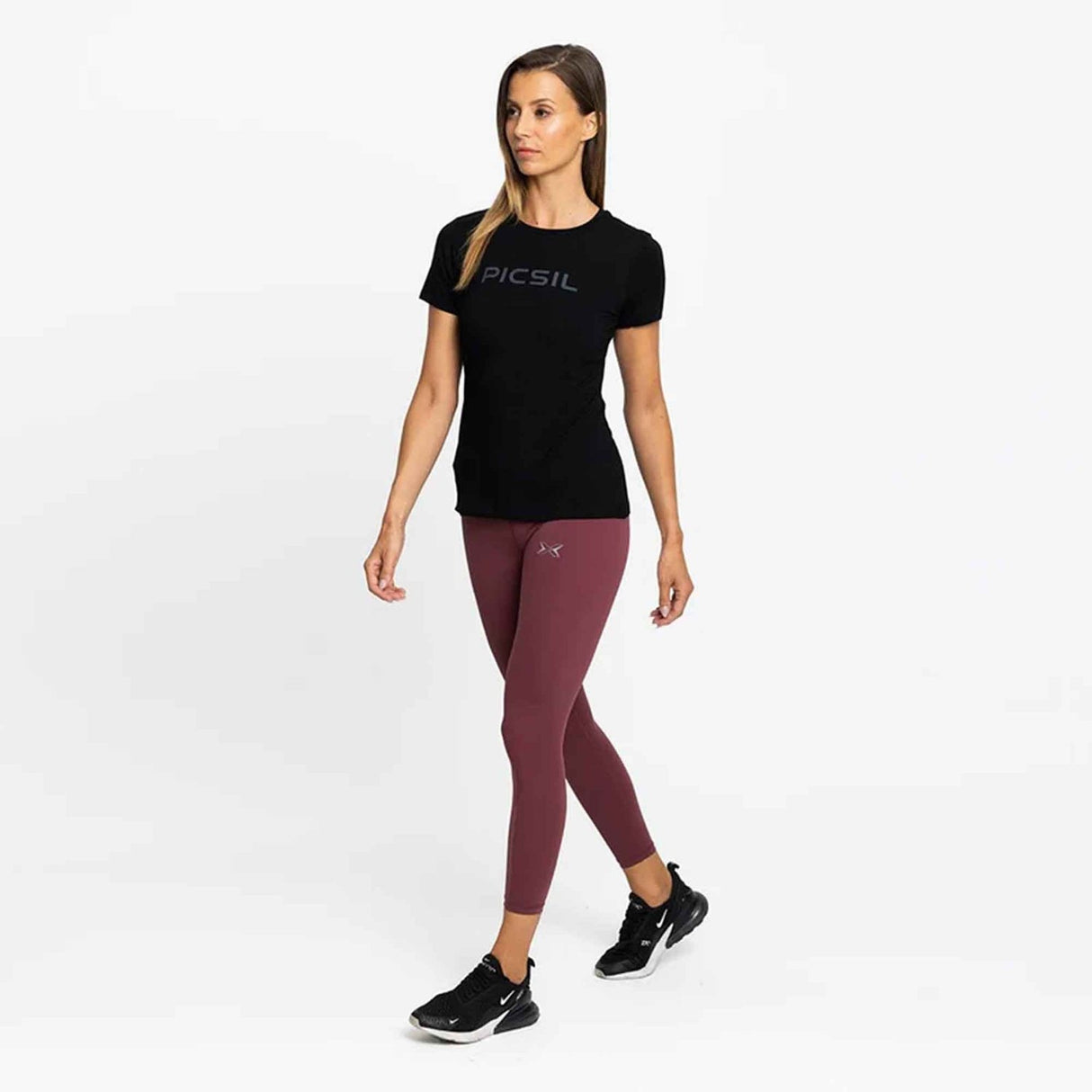 PicSil Damen Sport T-Shirt (Tee Core 0.2) Schwarz kaufen bei HighPowered.ch