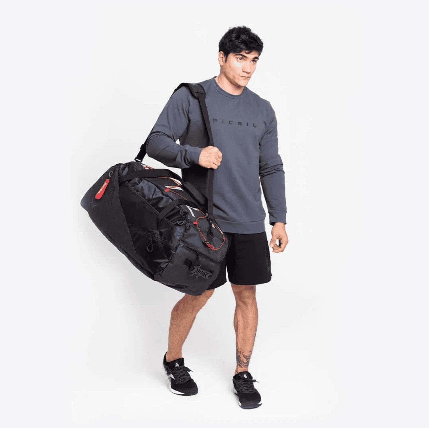 PicSil Duffle Backpack (45L) Schwarz kaufen bei HighPowered.ch