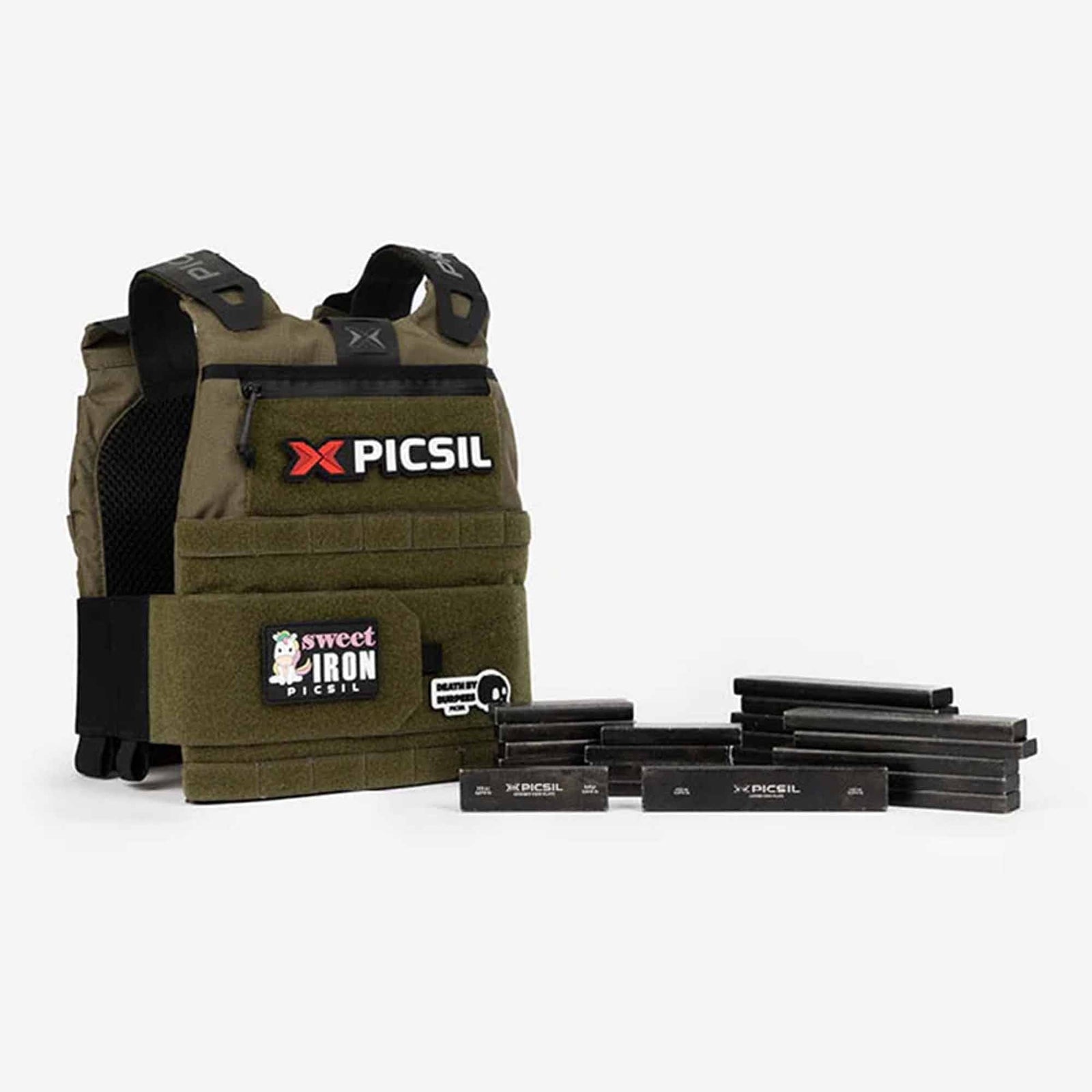 PicSil Gewichte für "Ingot Weighted Vest" Leicht (3.5 kg) kaufen bei HighPowered.ch