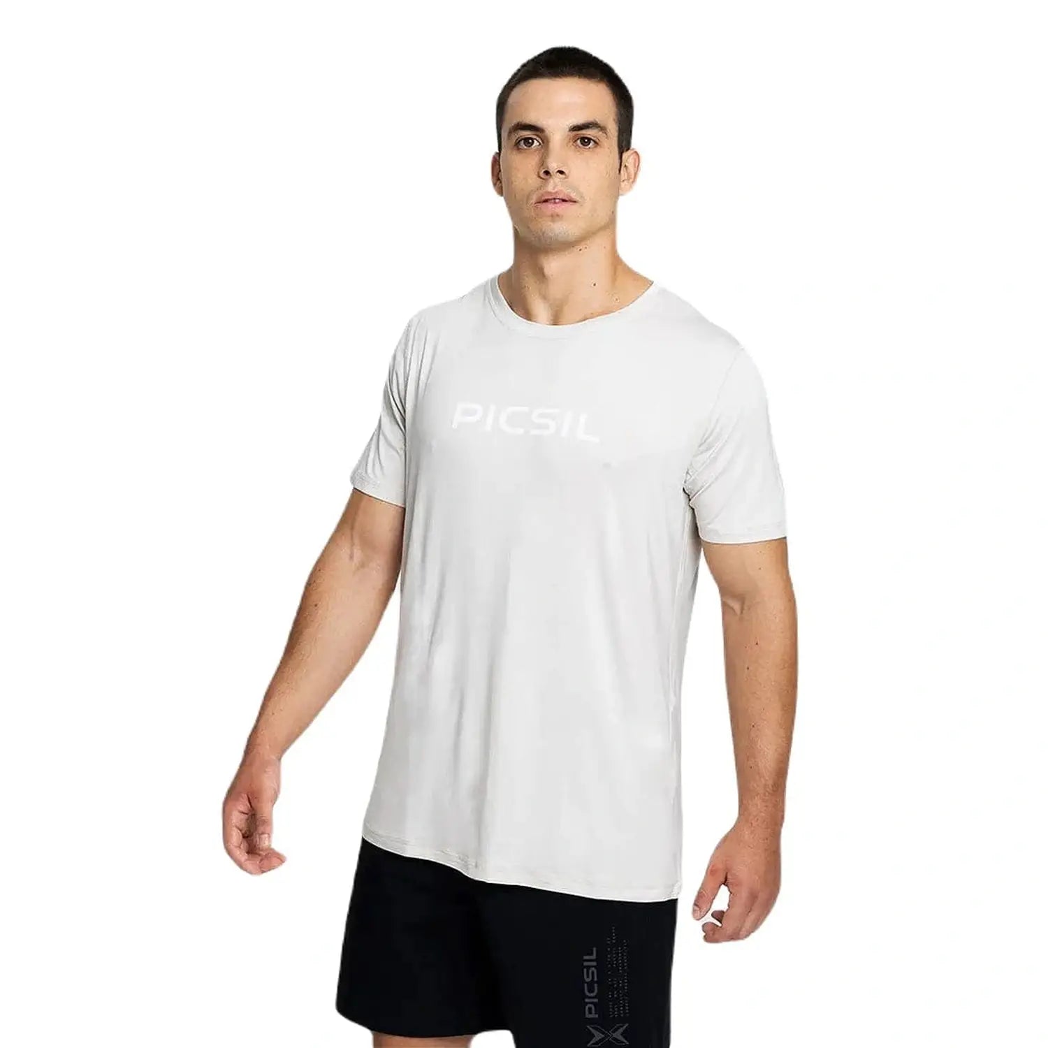 PicSil Herren Sport T-Shirt Kurzarm (Core) Beige kaufen bei HighPowered.ch