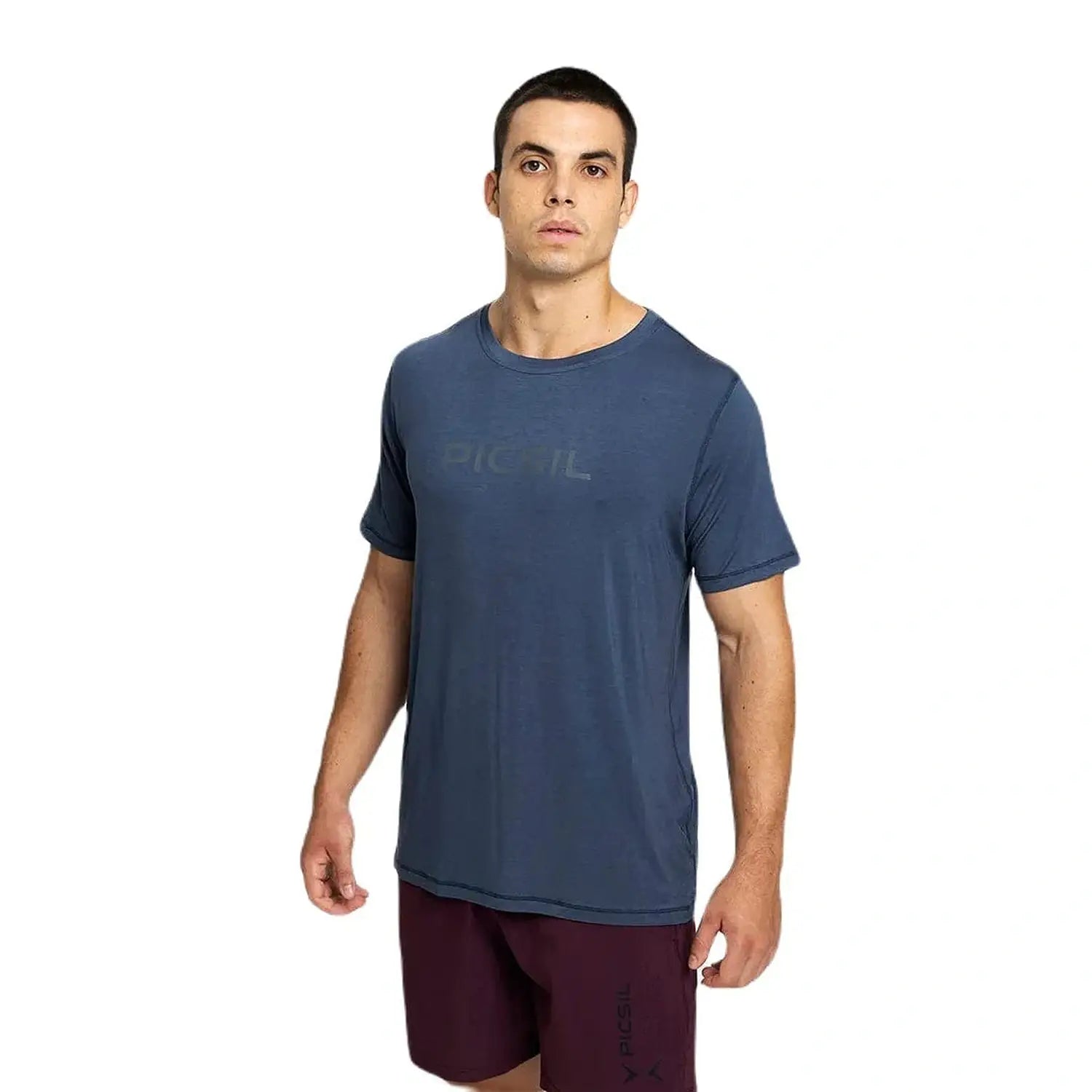 PicSil Herren Sport T-Shirt Kurzarm (Core) Blau kaufen bei HighPowered.ch