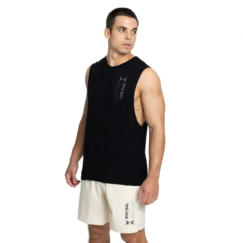 PicSil Herren Sport Tank Top (Core) Schwarz kaufen bei HighPowered.ch