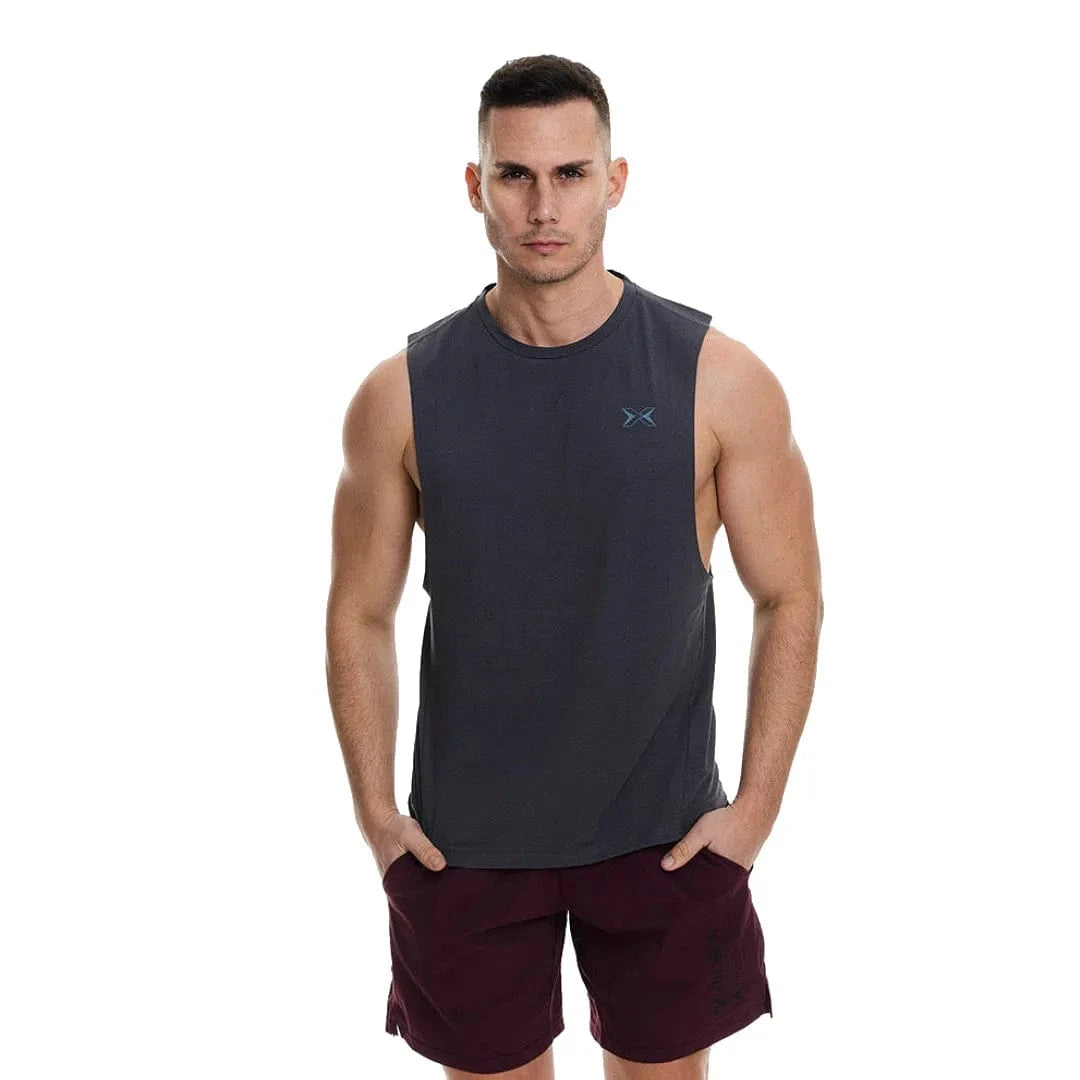 Herren Tank Top Dunkelblau / S kaufen -  PicSil Oberteile Herren  - Fitness Onlineshop