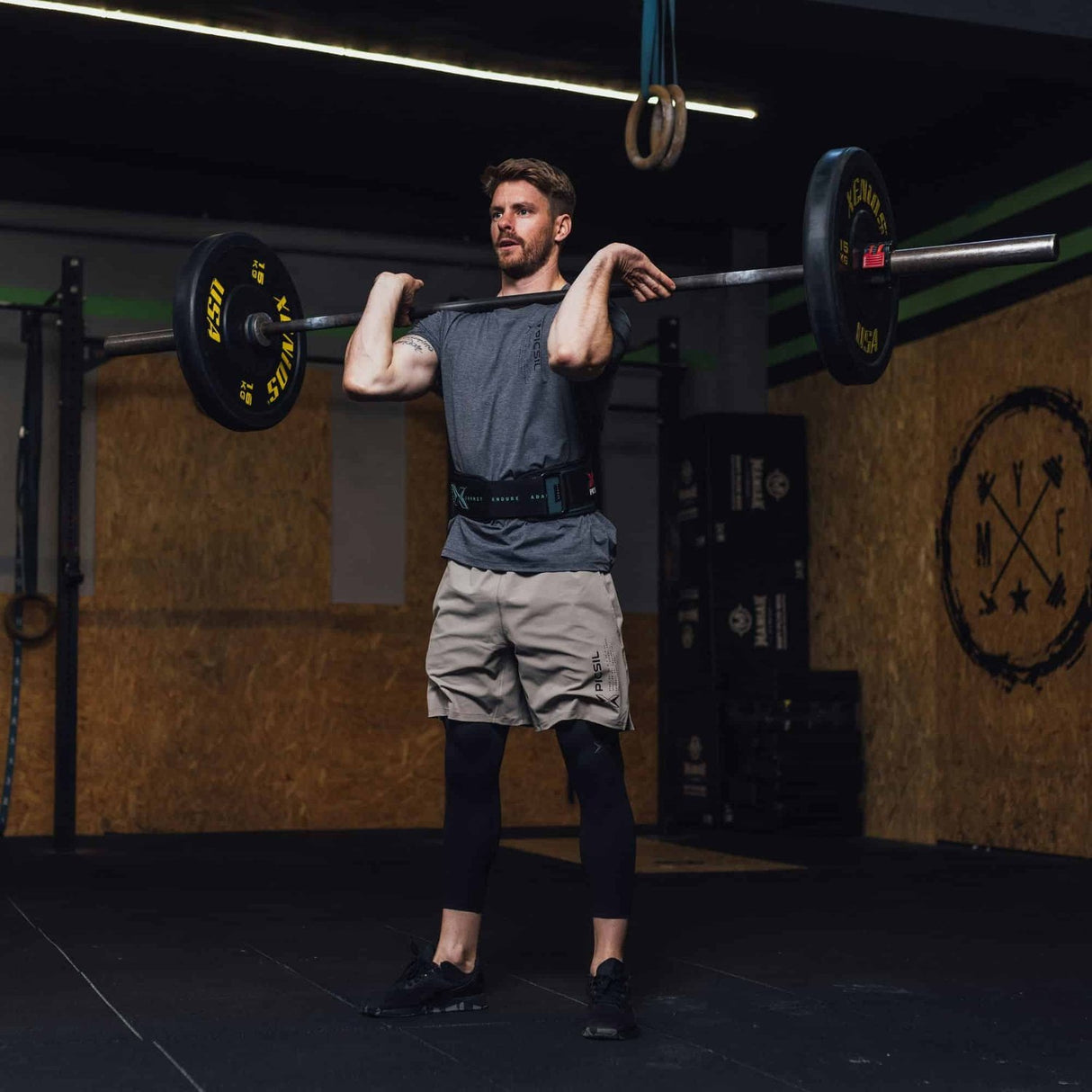 Achetez la ceinture d'haltérophilie PicSil verte sur HighPowered.ch