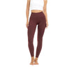 Seamless Damen Leggings (Bodyfit) Bordeaux / S kaufen -  PicSil Unterteile Damen  - Fitness Onlineshop