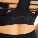 Buy the Seamless Support Sports Bra - PicSil Women's Tops - Fitness Online Store