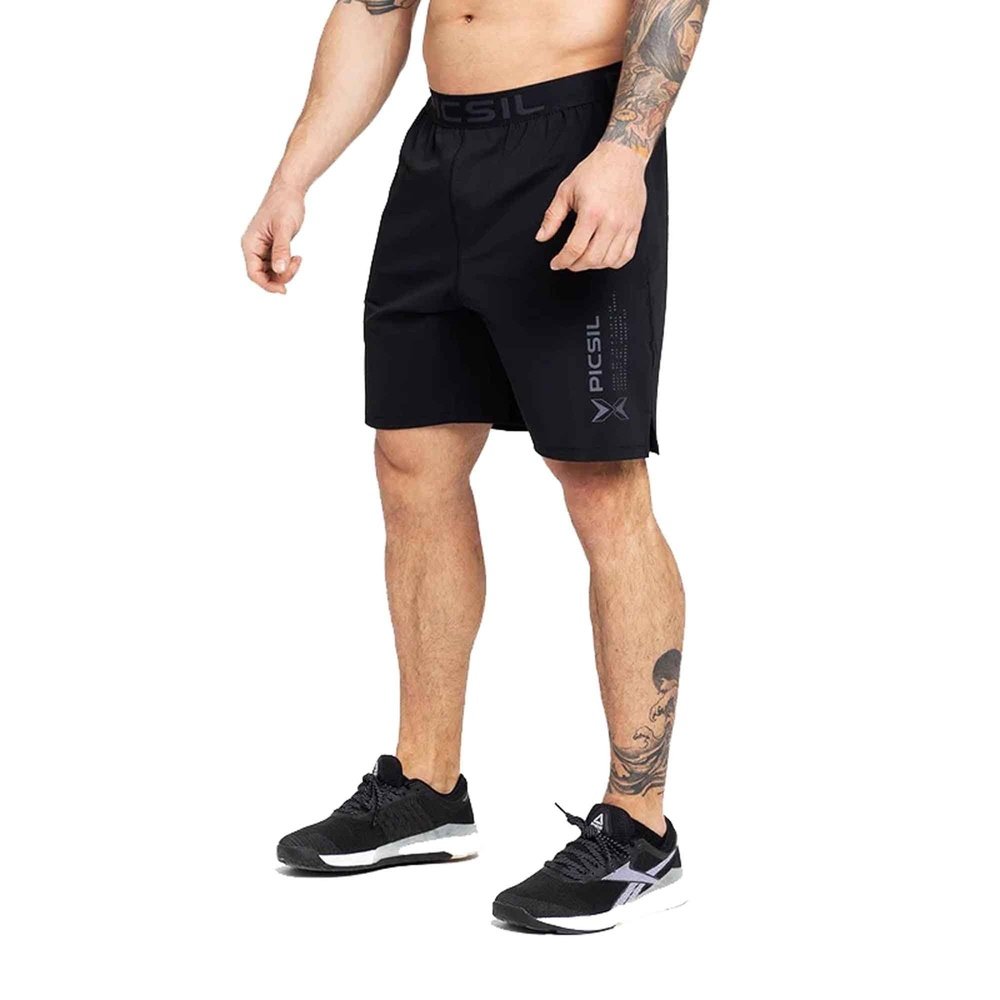 PicSil Shorts Premium Man 0.1 (Kurze Sporthose) Schwarz kaufen bei HighPowered.ch