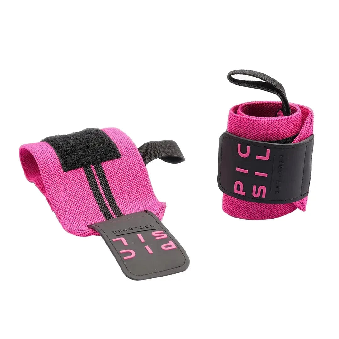 Wrist Wraps (Handgelenkbandagen) Pink kaufen -  PicSil Handgelenkbandagen  - Fitness Onlineshop