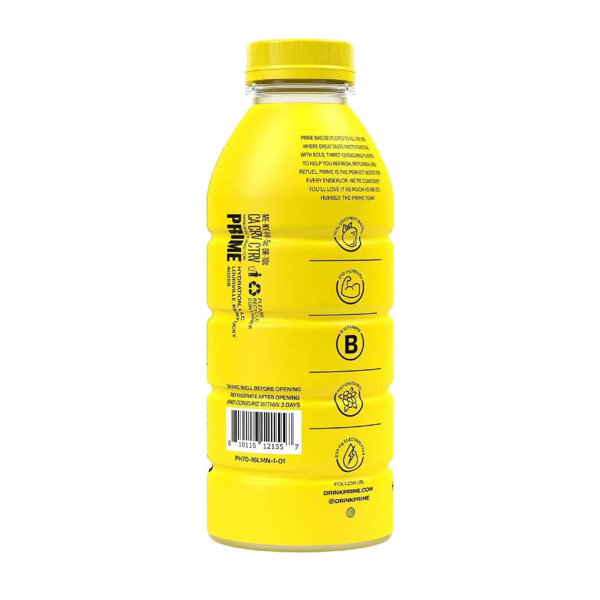 Achetez la boisson énergétique Prime PRIME Hydration 500 ml à l'orange sur HighPowered.ch