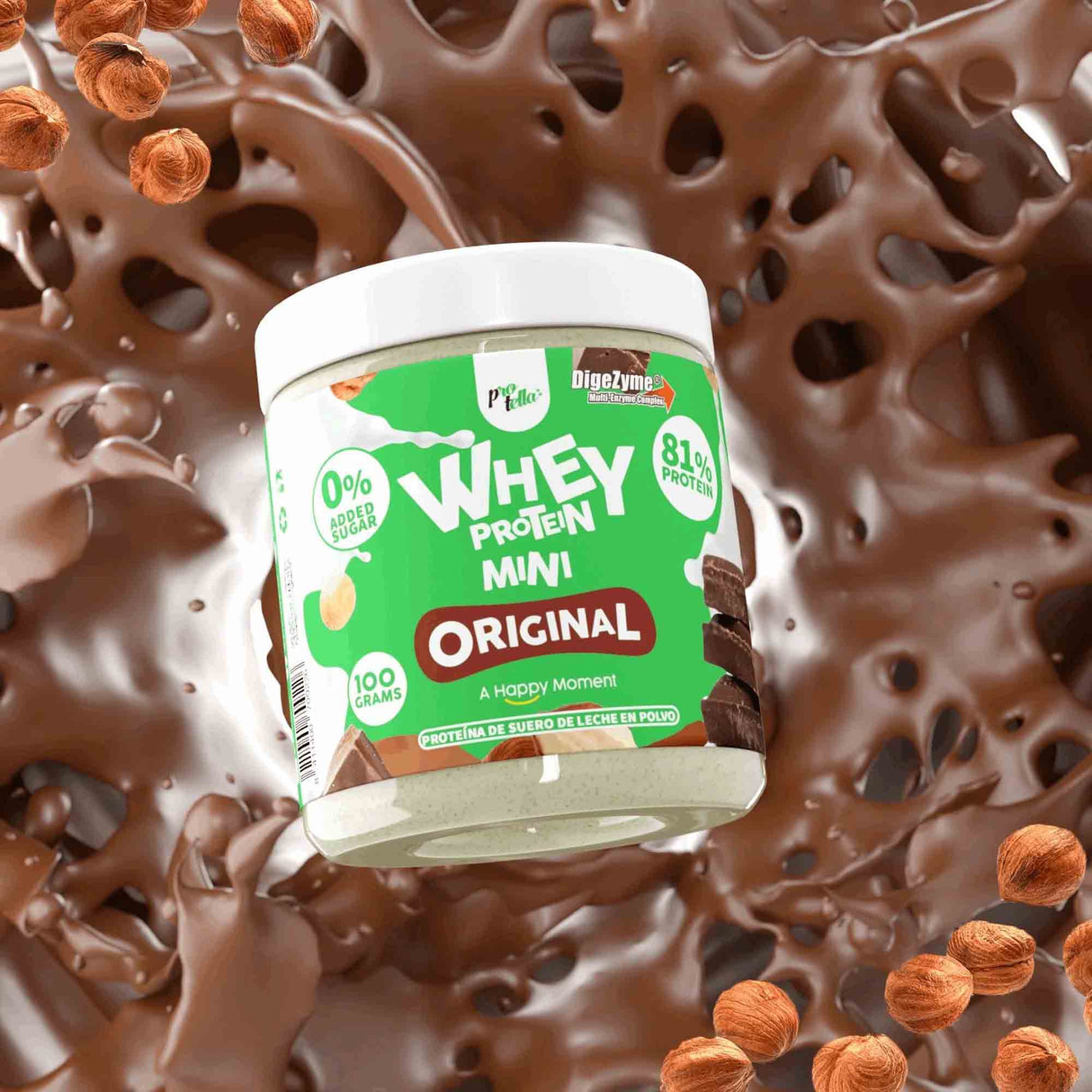 Protella Mini Whey Protein Original (Protein-Brotaufstrich) Chocolate and Hazelnut kaufen bei HighPowered.ch