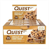 Achetez les barres protéinées Quest Nutrition Protein Riegel 12 x 60 g Chocolate Chip Cookie Dough sur HighPowered.ch