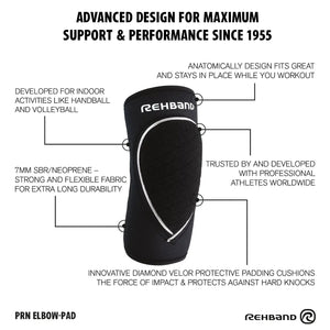 Rehband PRN Elbow Pad Schwarz kaufen bei HighPowered.ch