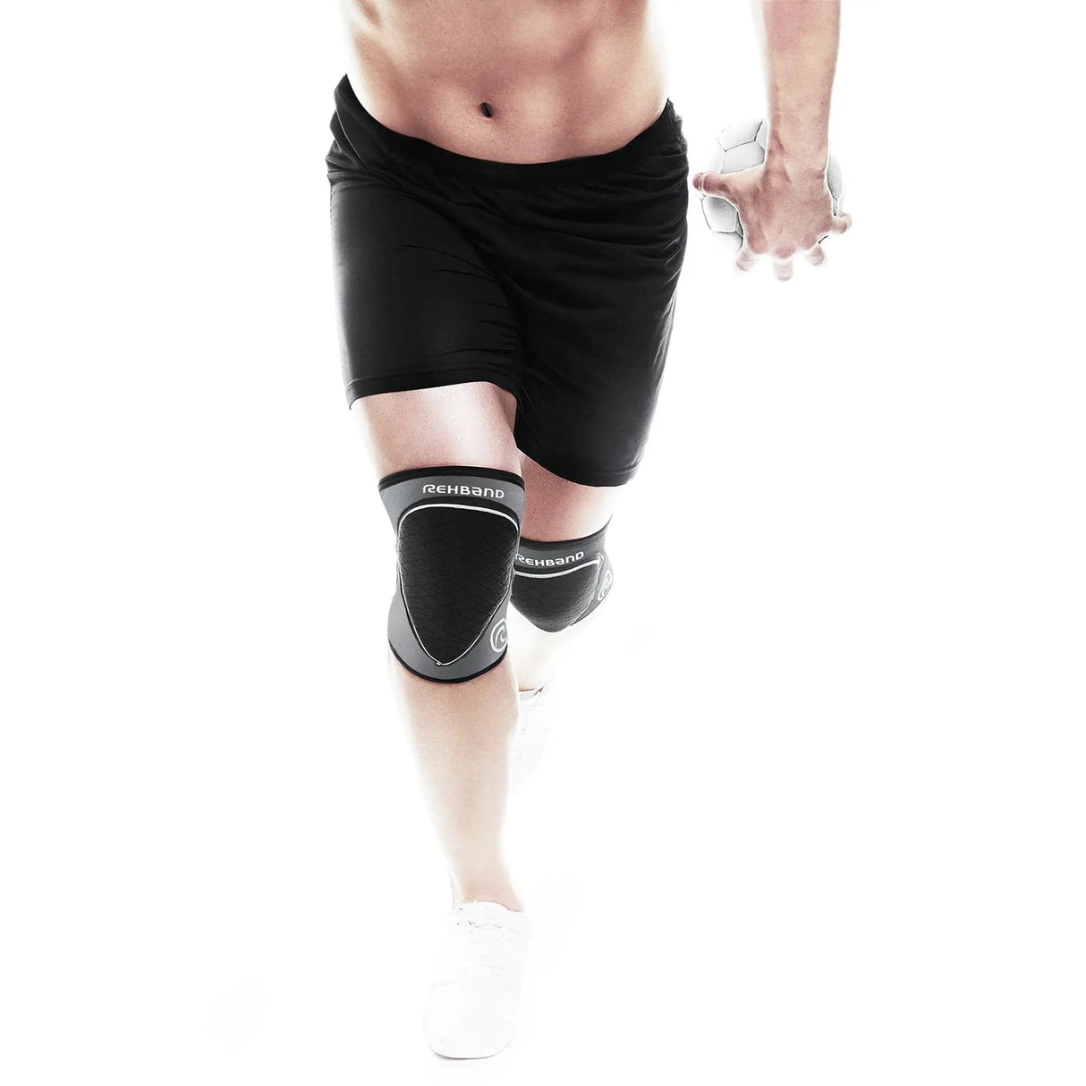 Acquista la ginocchiera Rehband PRN da 5 mm, colore grigio su HighPowered.ch