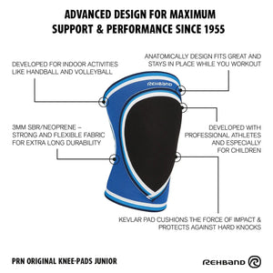 Rehband PRN Original Knee Pads Junior Blau kaufen bei HighPowered.ch