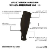 Buy Rehband QD Compression Calf Sleeves (Pair) in Black at HighPowered.ch