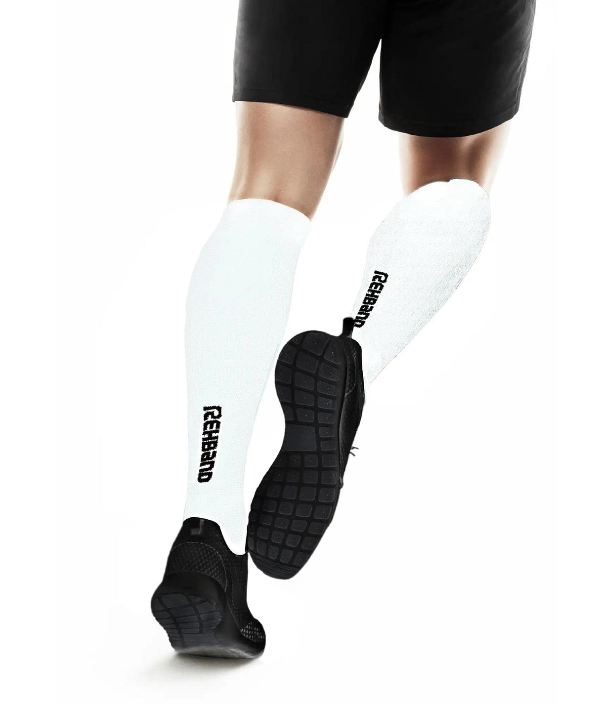 Acheter les chaussettes de compression Rehband QD (chaussettes de compression) blanches sur HighPowered.ch