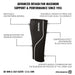 Rehband QD Shin & Calf Sleeve 3 mm Schwarz kaufen bei HighPowered.ch