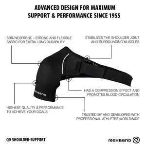 Rehband QD Shoulder Support (Schulterbandage) Rechts kaufen bei HighPowered.ch