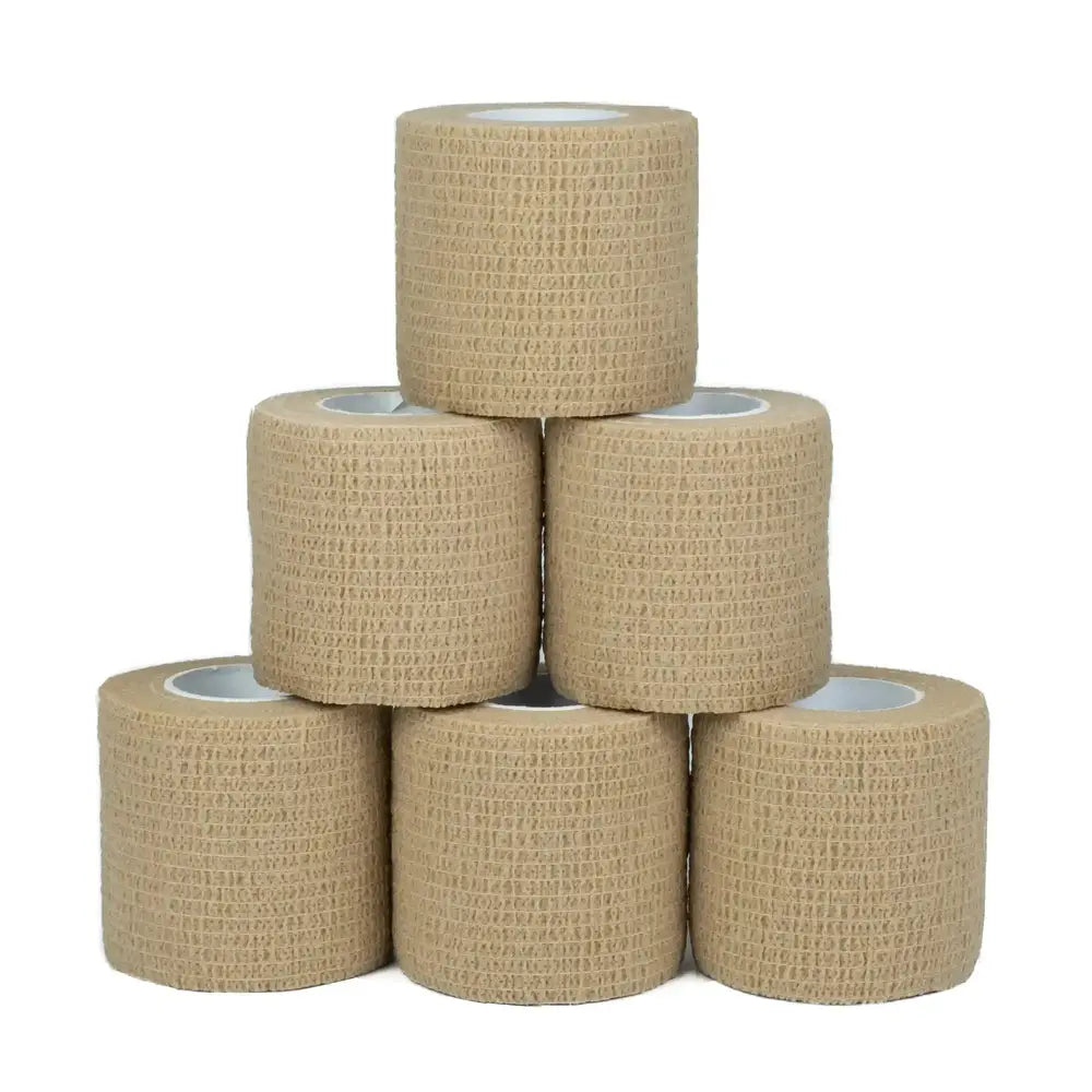 Rehband RX Athletic Cohesive Bandagentape (6 Rollen) Beige kaufen bei HighPowered.ch