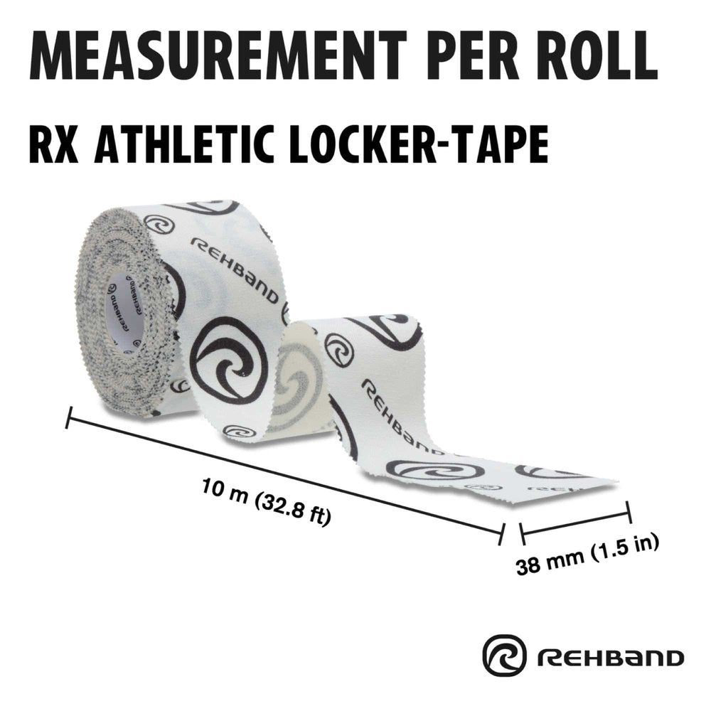 Rehband RX Athletic Locker-Tape x 2 Rollen (unelastisch) Weiss kaufen bei HighPowered.ch