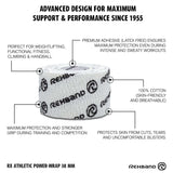 Acquista la fascia da sollevamento pesi Rehband RX Athletic Power-Wrap 38 mm x 3 rotoli (bianca) su HighPowered.ch