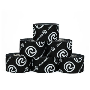 Rehband RX Athletic Sports Tape (6 Rollen) Schwarz (Logo) kaufen bei HighPowered.ch