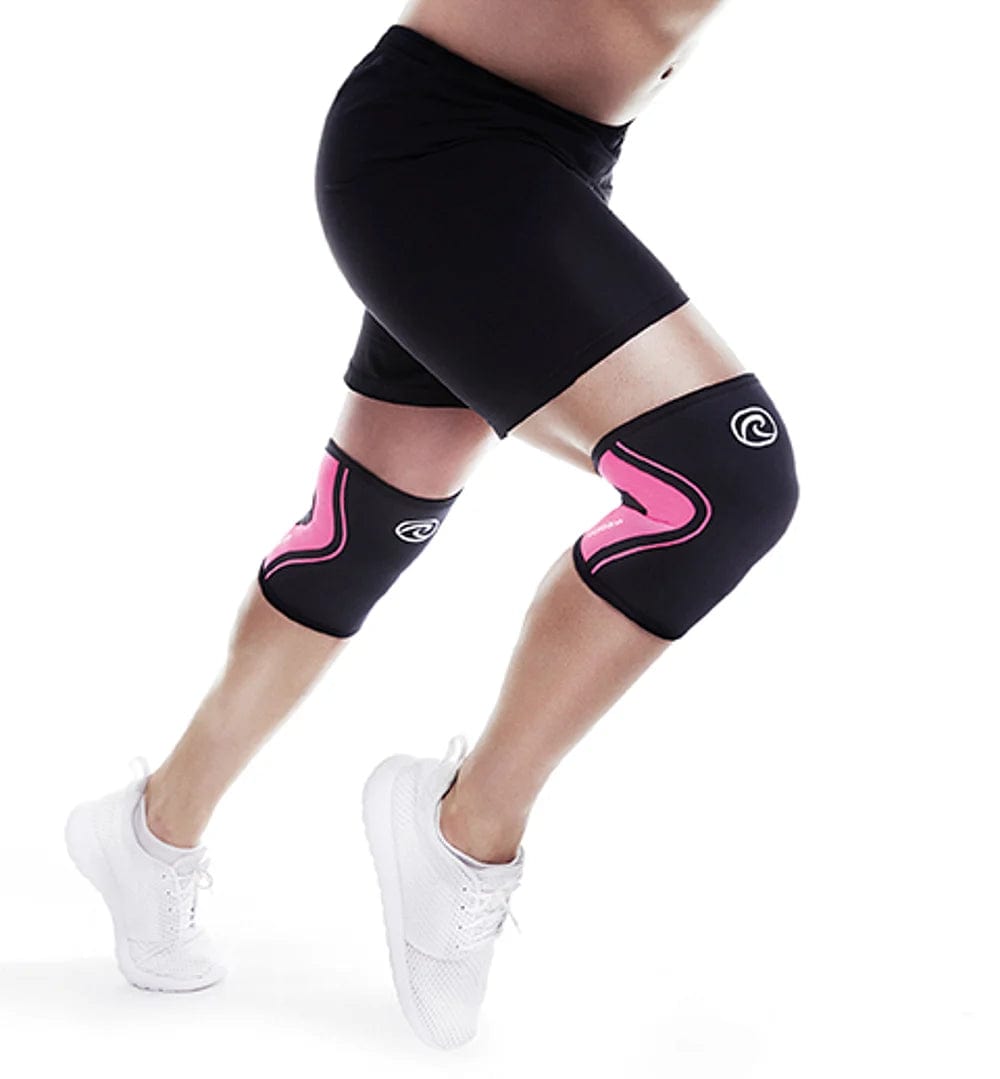 Acheter la genouillère Rehband RX Knee Sleeve 3 mm (genouillère) rose-noir sur HighPowered.ch